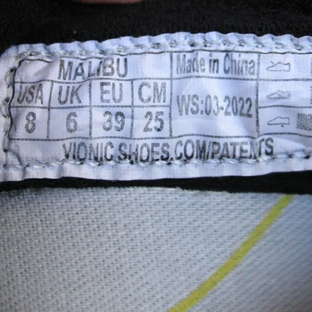 Vionic details size